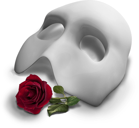 Download - Phantom Of The Opera Png (473x435), Png Download