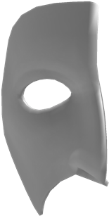 Download Phantom Of The Opera Half Face Mask Roblox Png Image