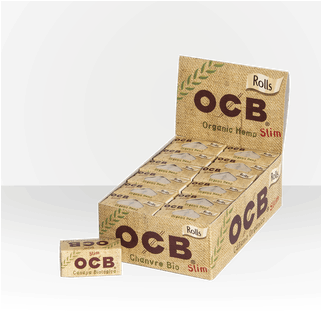 Ocb Organic Hemp Rolls, 24er Box - Blunt Wrap (320x320), Png Download