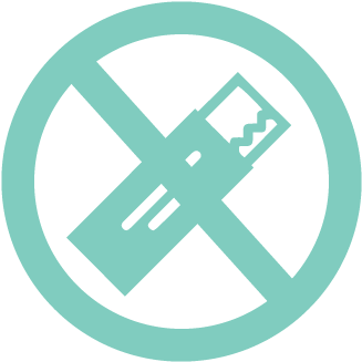 Icon-gum - No Smoking Sign Black And White (350x350), Png Download