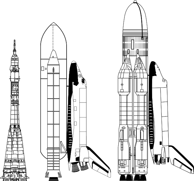 Rp1357 P189 Soyuz Rocket , Space Shuttle - American Space Shuttle Plan (644x600), Png Download