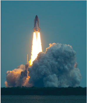 The Winner's Curse - Launch Of The Space Shuttle Endeavour Sts-134 Journal: (537x350), Png Download