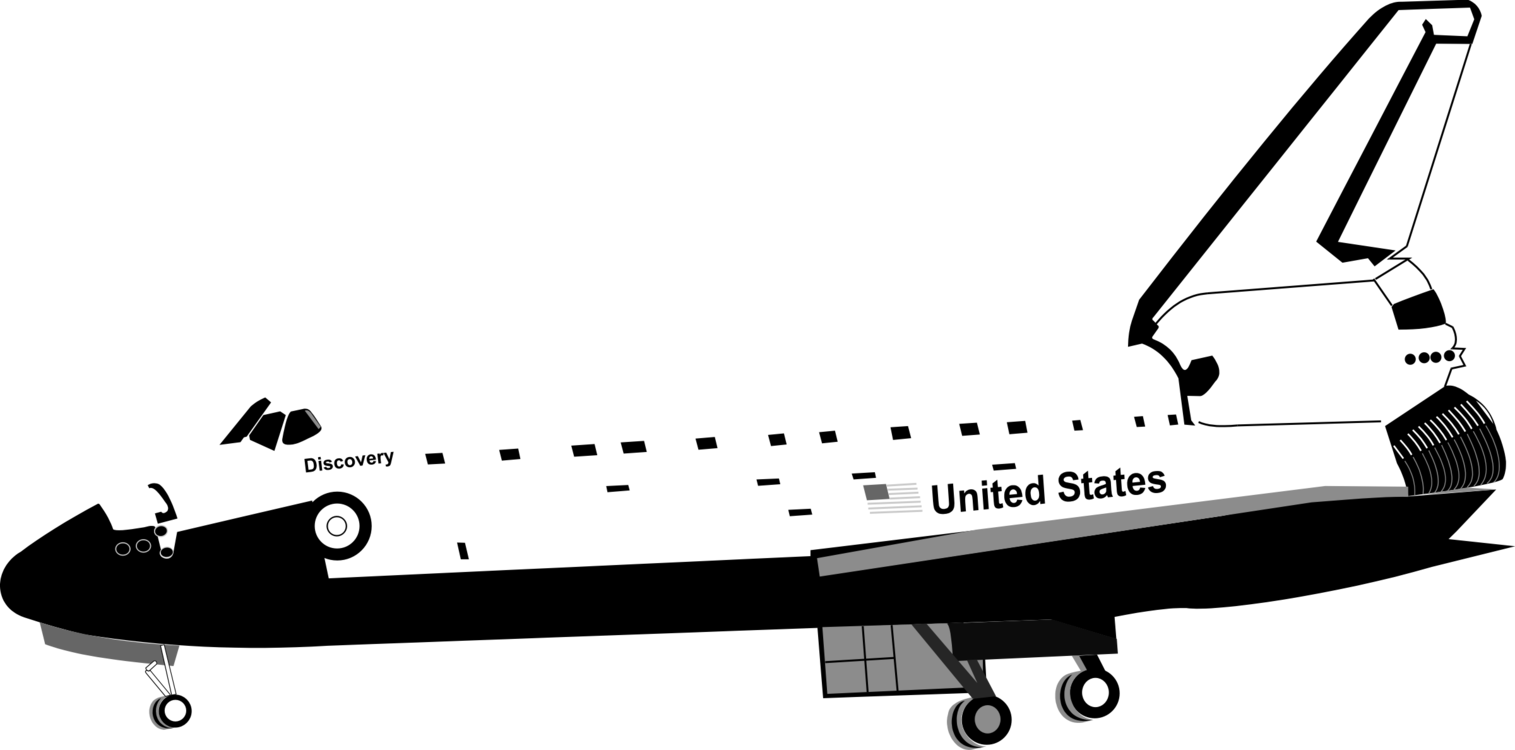 Space Shuttle Discovery Airplane Aerospace Engineering - Space Shuttle (1515x750), Png Download