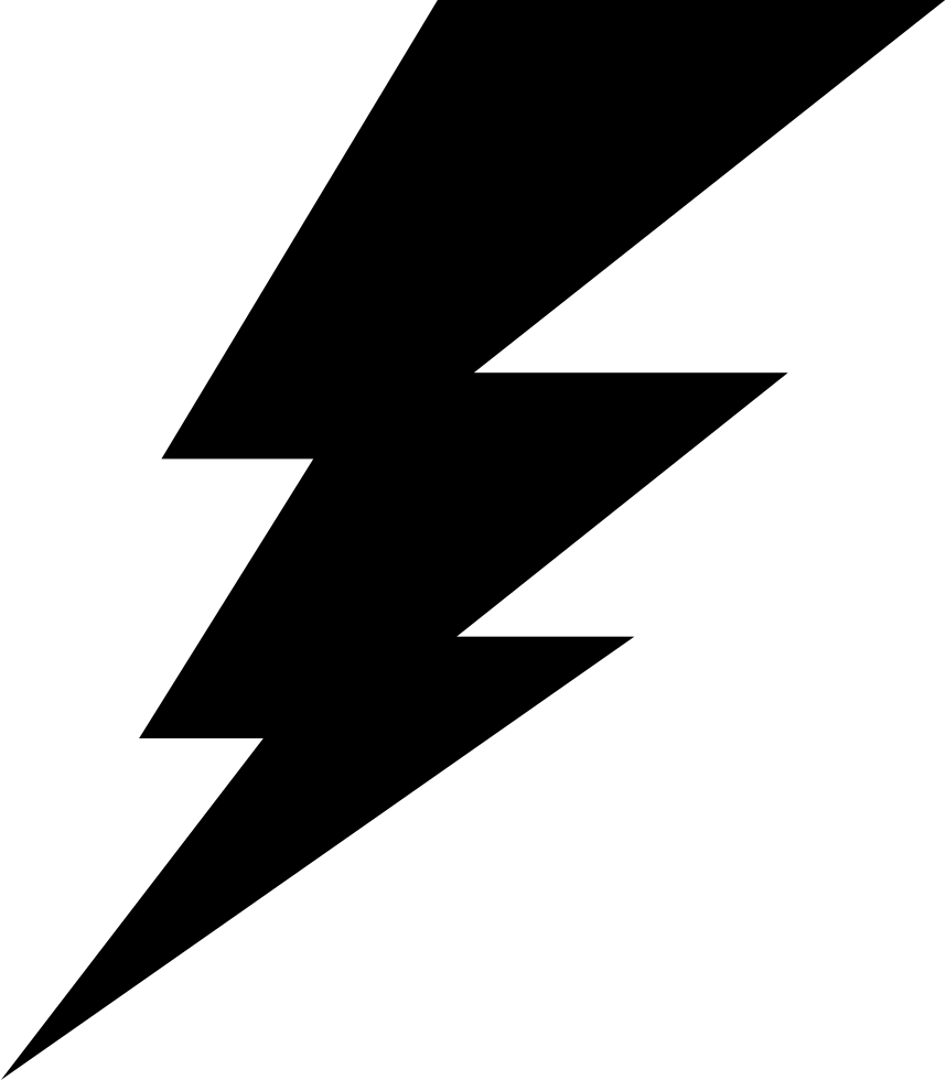 Lightning Comments - Flash Icon Png (858x980), Png Download
