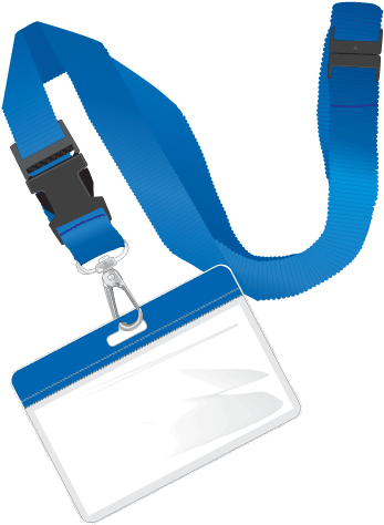 Handband Handbands Hand Band Bands Lanyard Lanyards - Id Card Lanyard Png (427x600), Png Download