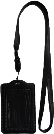 Cardholder And Lanyard - Lanyard (300x663), Png Download