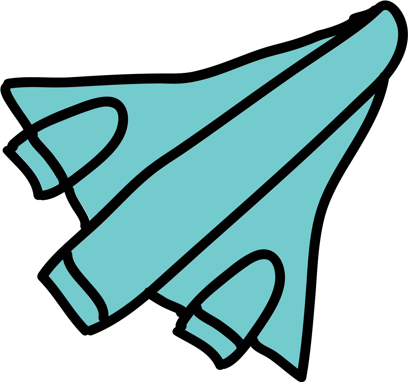 Space Shuttle Icon - Pen (1600x1600), Png Download