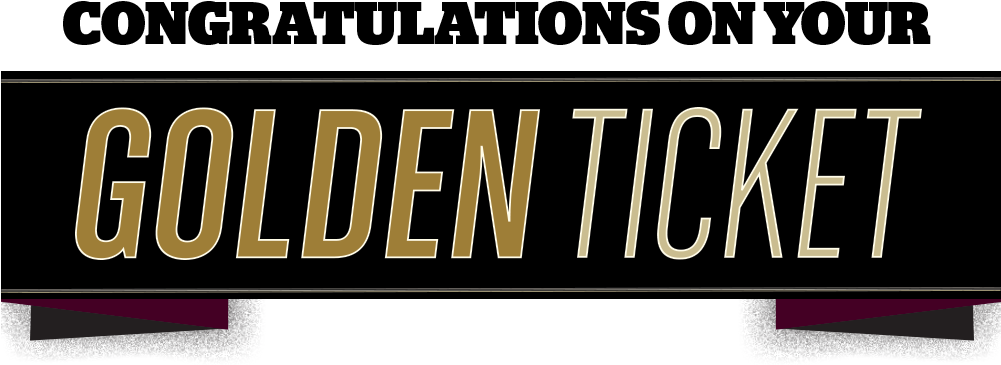 Congratulations On Receiving A Golden Ticket Depending - Wake Forest University School Of Business (1000x400), Png Download