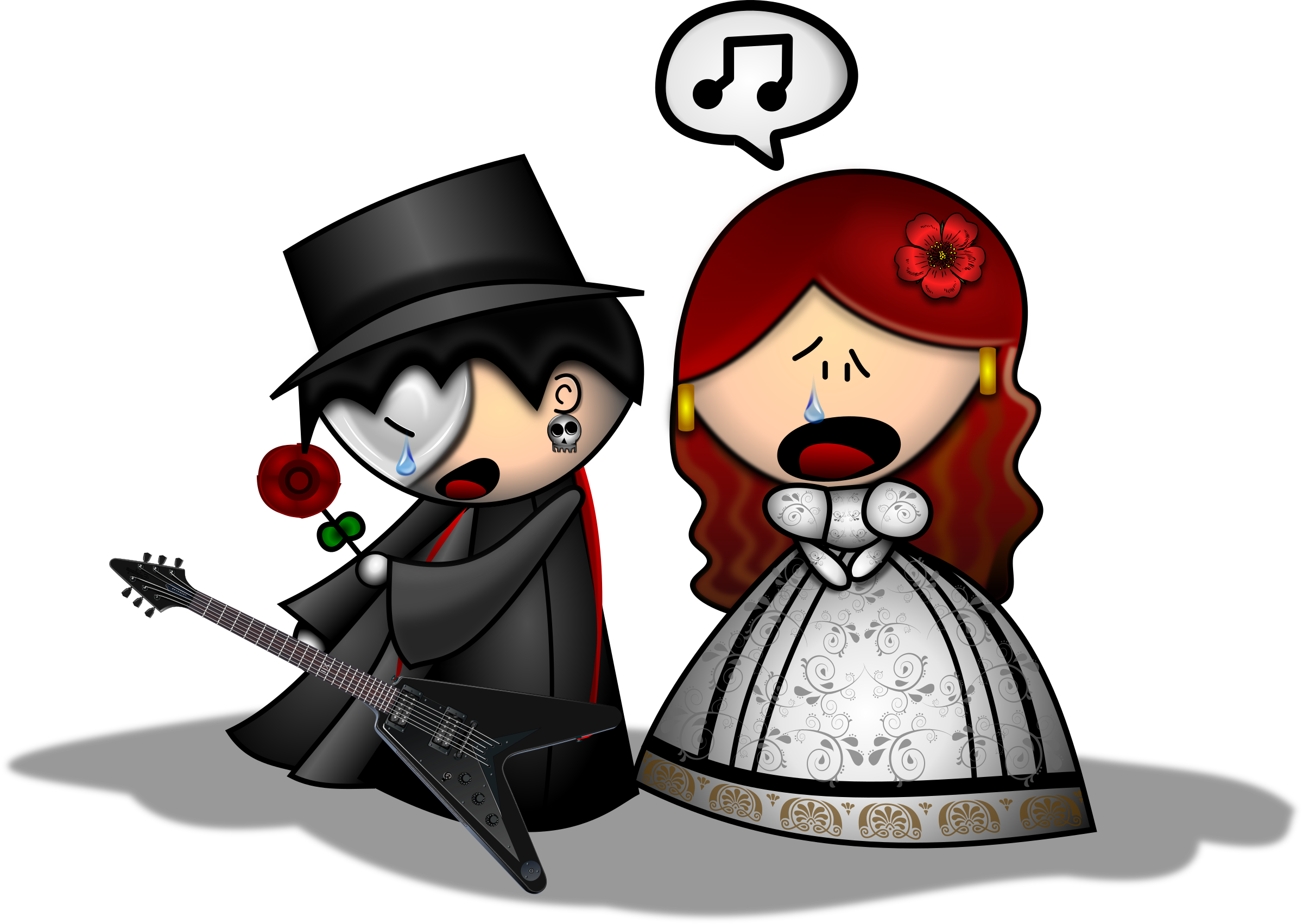 This Free Icons Png Design Of The Phantom Of The Opera (2400x1703), Png Download
