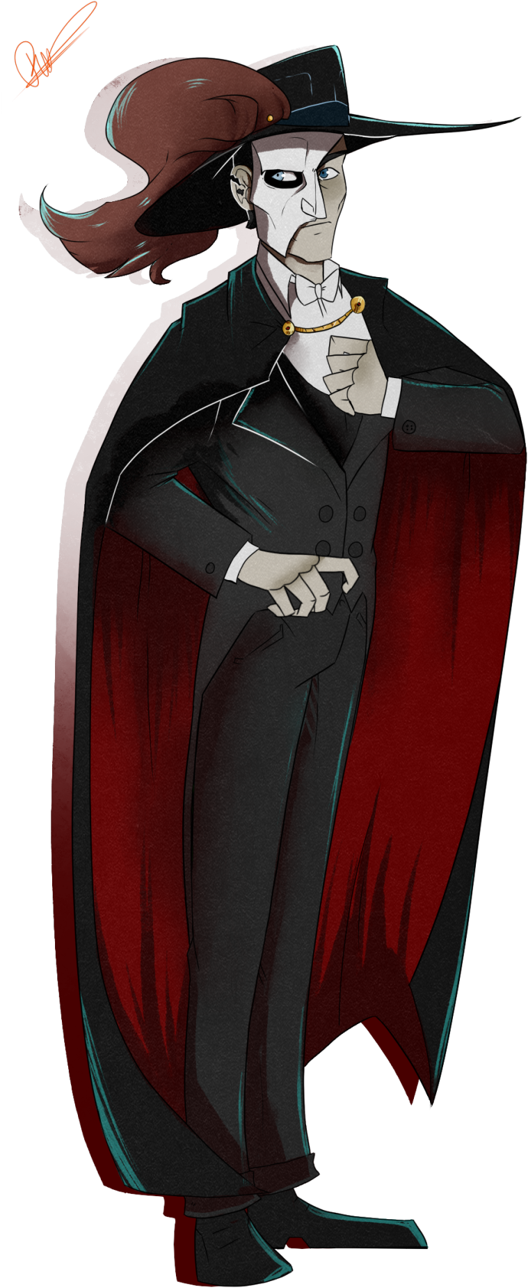 “ He's Heretrying To Develop A Nice Shading-style - Illustration (989x1920), Png Download