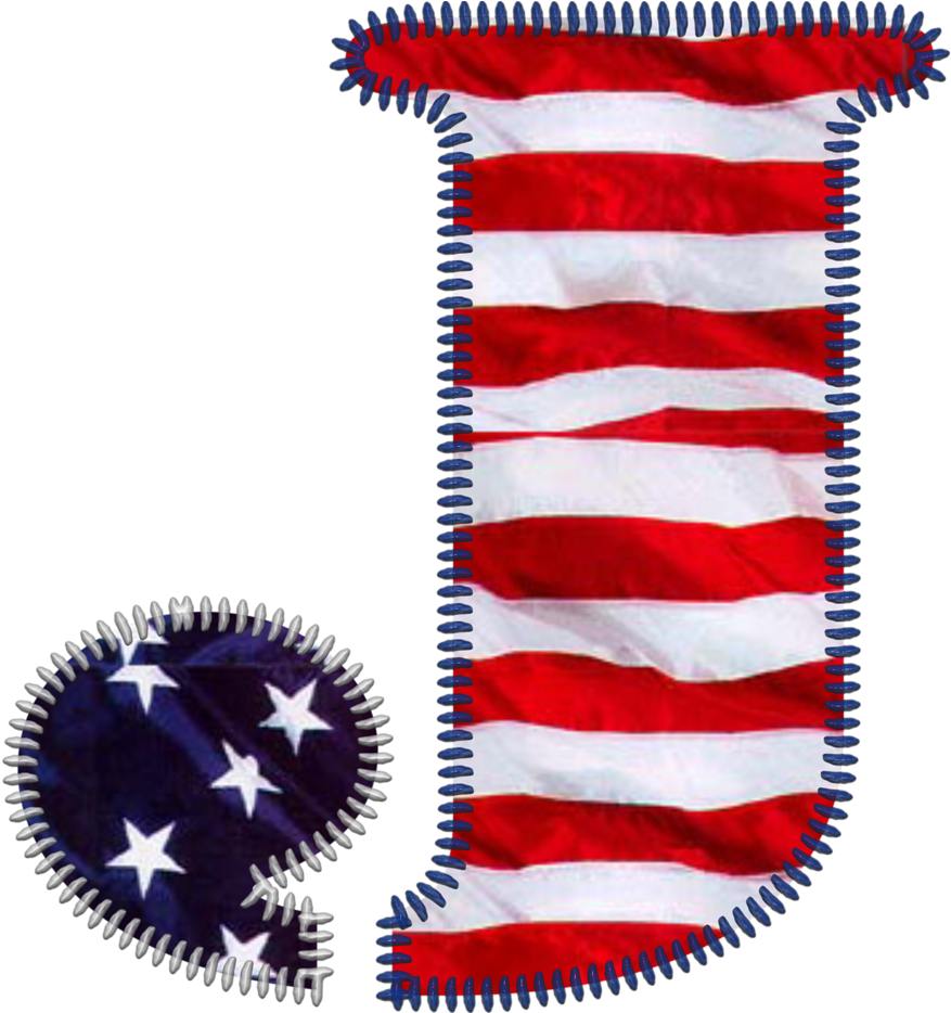 0 8a92e 108ddd05 Orig - Patriotic Letter (1024x933), Png Download