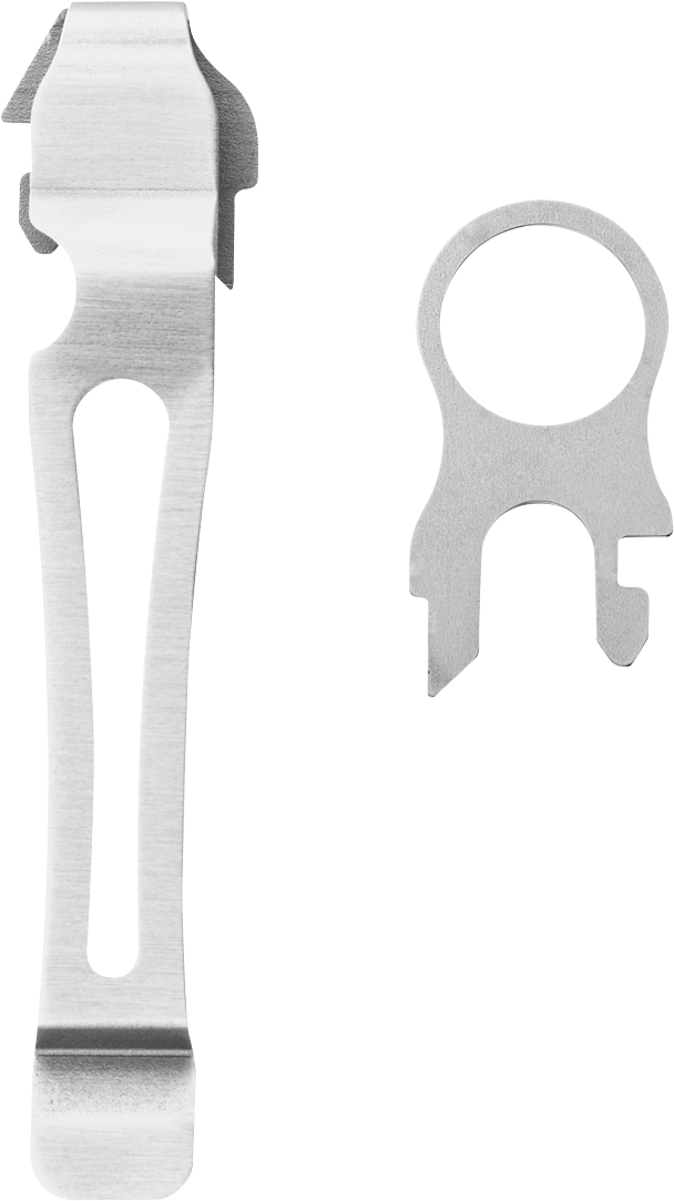 Quick-release Lanyard Ring & Removable Pocket Clip - Belt Clip Leatherman (2000x2000), Png Download