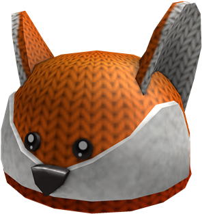 Furry Fox Cap - Furry Fox Cap Roblox (420x420), Png Download