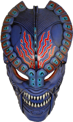 Alien Predator Style Resin Mask - Mask (450x450), Png Download