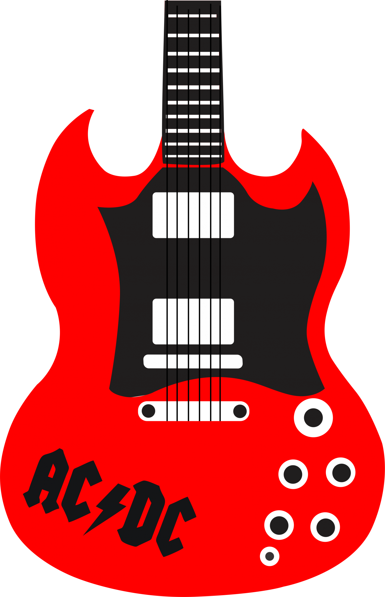 Guitar Gibson Sg Brands - Tesla Edison Acdc Tablet - Ipad 2nd, 3rd, 4th Gen (vertical) (1290x2000), Png Download