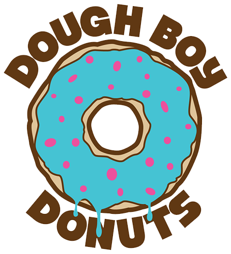 Doughboy Donuts Fort Worth (454x500), Png Download