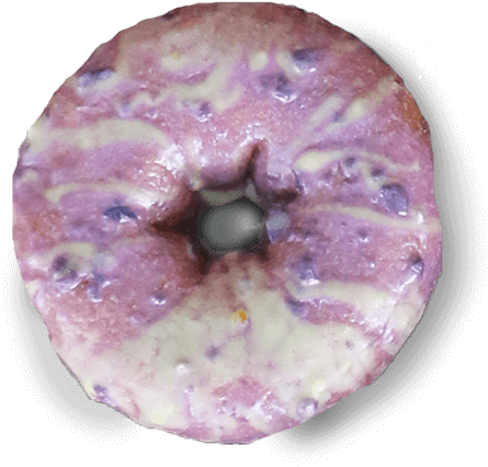 Assortments Donut Assortments - Duck Donuts Blueberry Pancake (494x490), Png Download