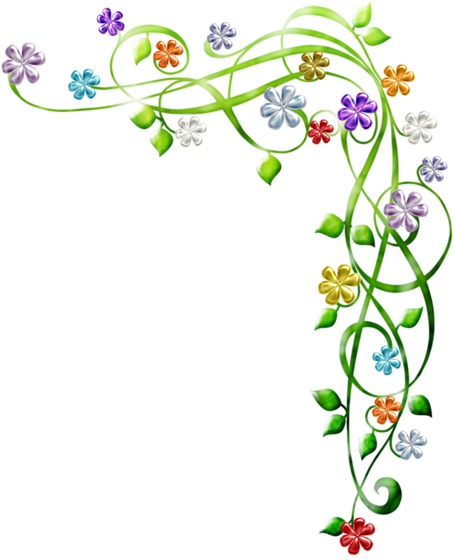Https - //fotki - Yandex - Ru/next/users/len6573/ - Spring Clipart Corner Borders (660x800), Png Download