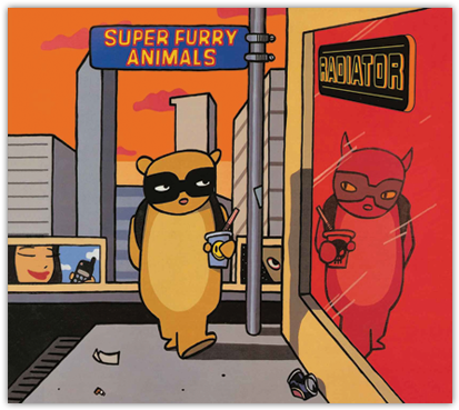 Radiator - “ - Super Furry Animals Radiator Reissue (432x385), Png Download