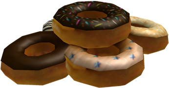 Telamon's Mystery Donuts - Roblox Donut Png (420x420), Png Download