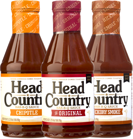 Sauces - Head Country Bar-b-q Sauce, Hickory Smoke - 20 Oz (529x552), Png Download