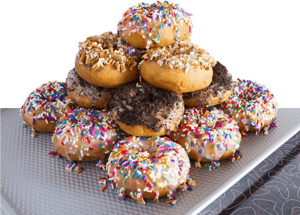 Donut Cake - Donut And Cake Png (1024x783), Png Download