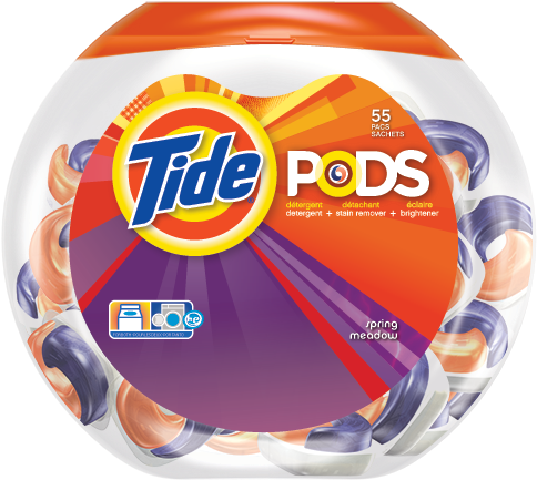 Bowlfinaltrans - Tide Pods With Oxi (500x444), Png Download