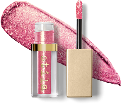 Our Newest Glitter & Glow Shade, Beauty Junkie, Is - Stila Shimmer & Glow Liquid Eyeshadow (500x400), Png Download