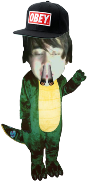 On Twitter This Is Really Nice Did - Leafyishere Reptilian (438x700), Png Download