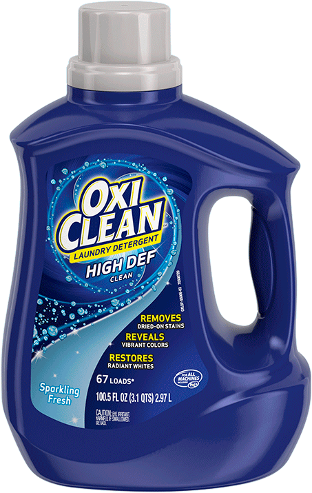 Oxiclean™ Liquid Laundry Detergent Sparkling Fresh - Oxiclean Detergent (453x715), Png Download