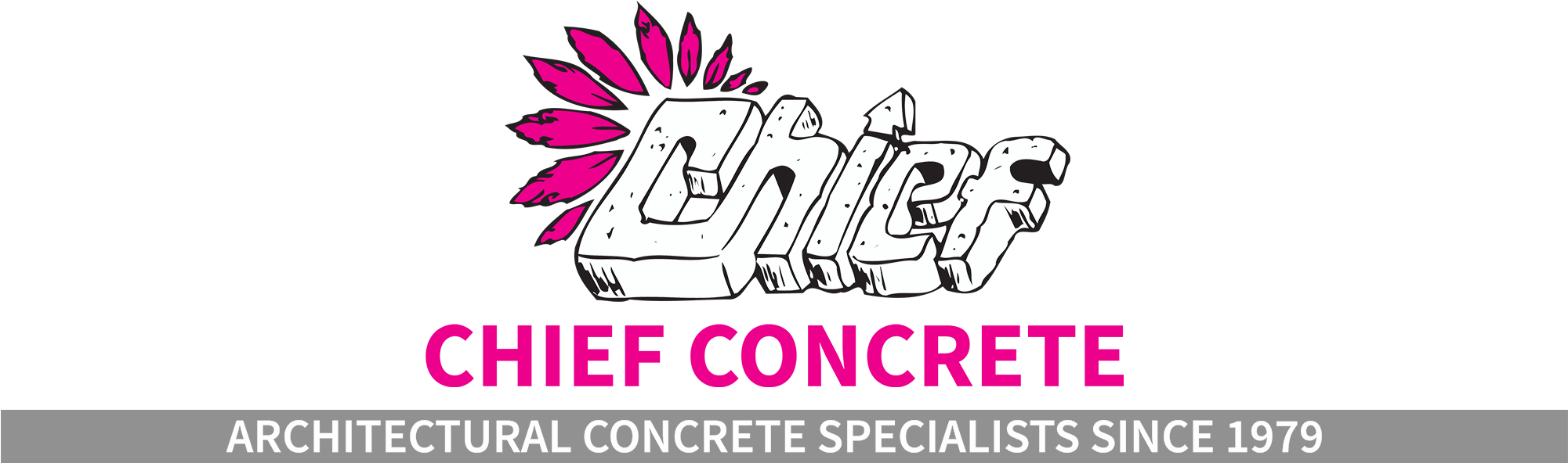 Chief Concrete Main Logo - Graphic Design (2000x1200), Png Download