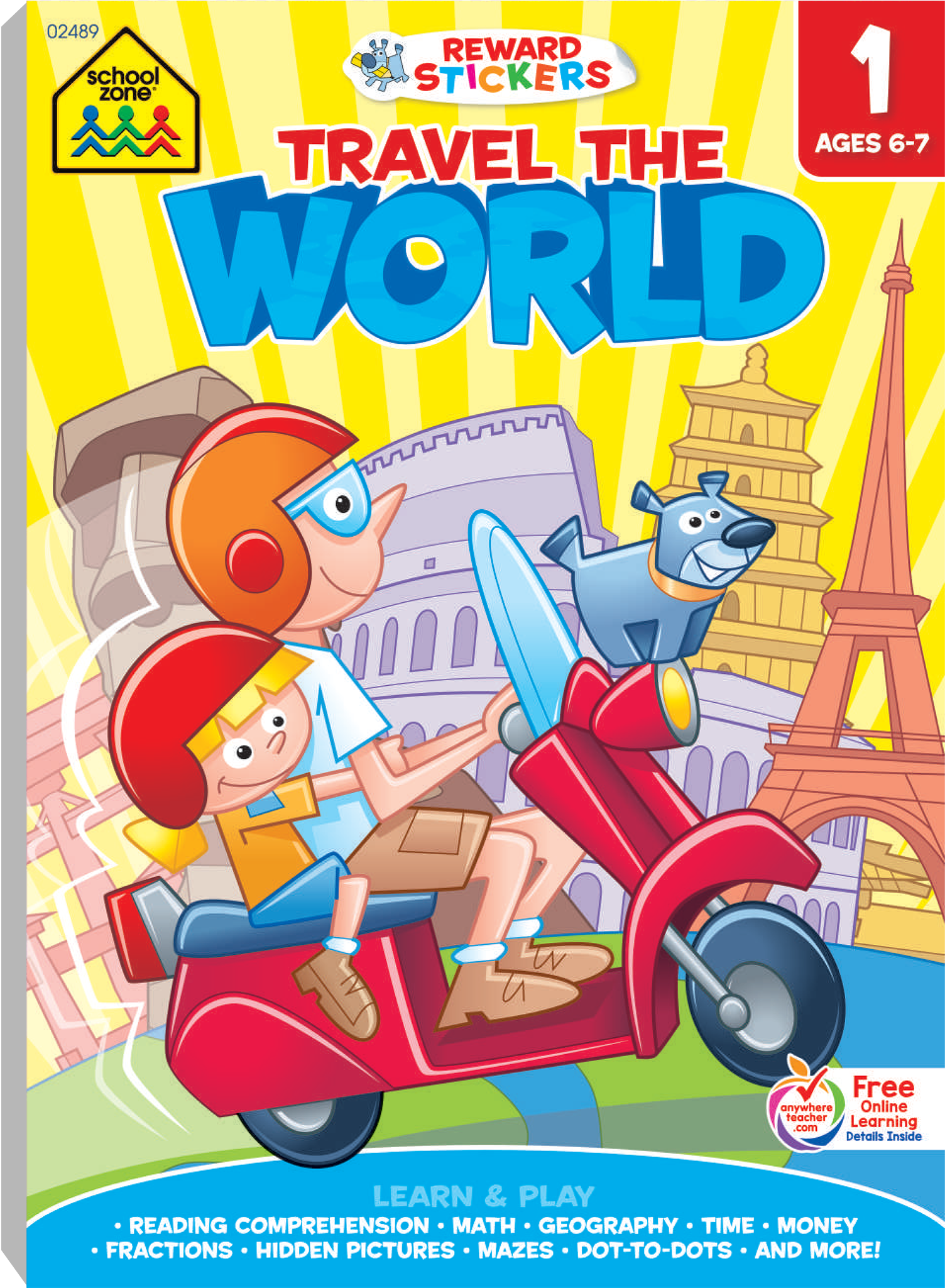 Travel The World First Grade Adventure Tablet Makes - School Zone (2048x2048), Png Download