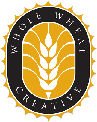Whole Wheat Creative - Made With Whole Grain Logo (324x408), Png Download