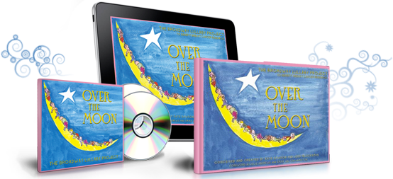 She's Thrilled And Honored To Celebrate International - Over The Moon: The Broadway Lullaby Project / Variou (554x253), Png Download