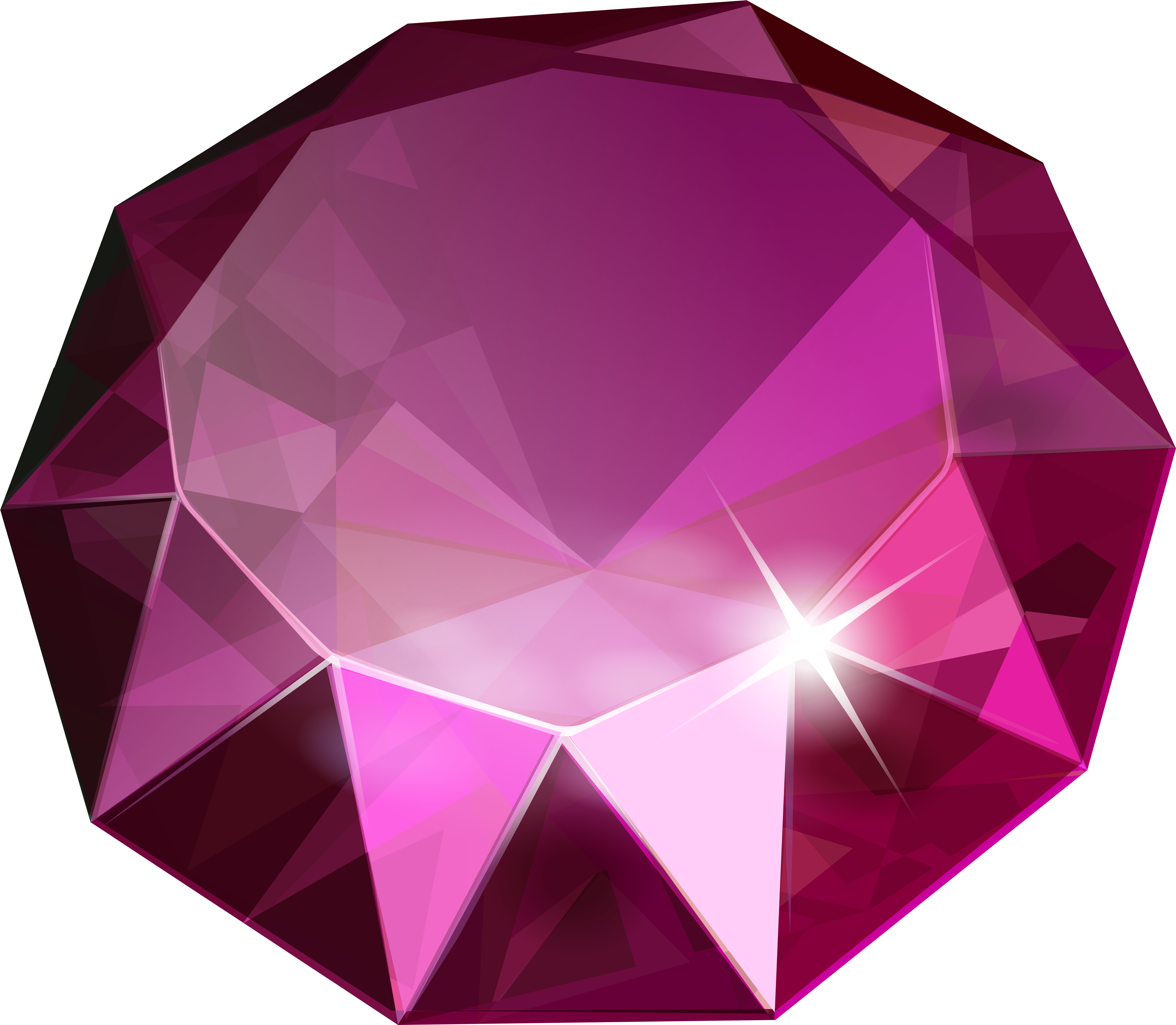 Pink Diamond Png (8000x6959), Png Download