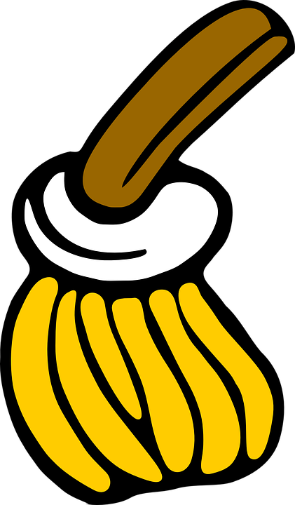 Paint Brush Clipart Yellow - Paintbrush (421x720), Png Download