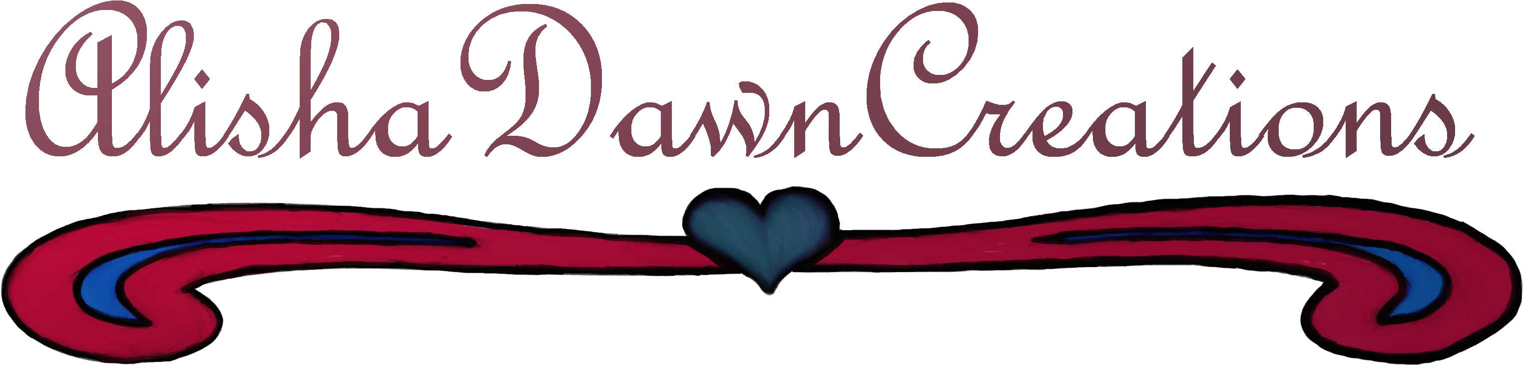 Alishadawn Creations - Design (3570x1387), Png Download