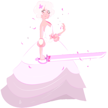 pink diamond dress