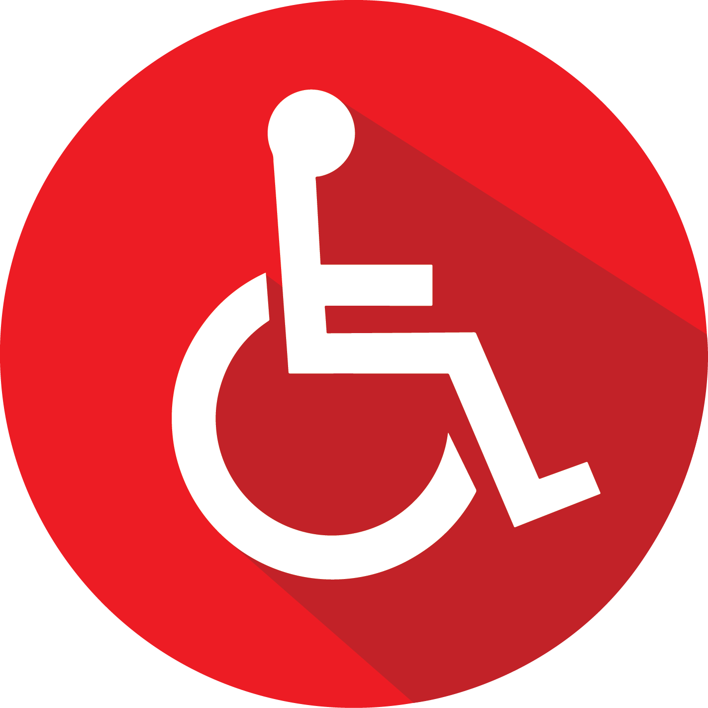 Disability Access - Handicapped Sign (1423x1422), Png Download