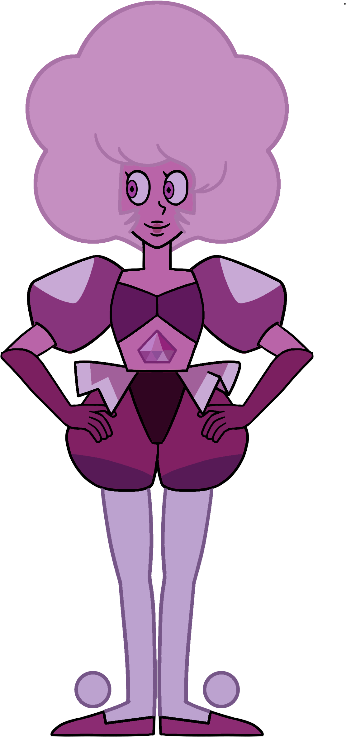 Pink Diamond A Single Pale Rose Palette - Pink Diamond Steven Universe A Single Pale Rose (1400x2500), Png Download