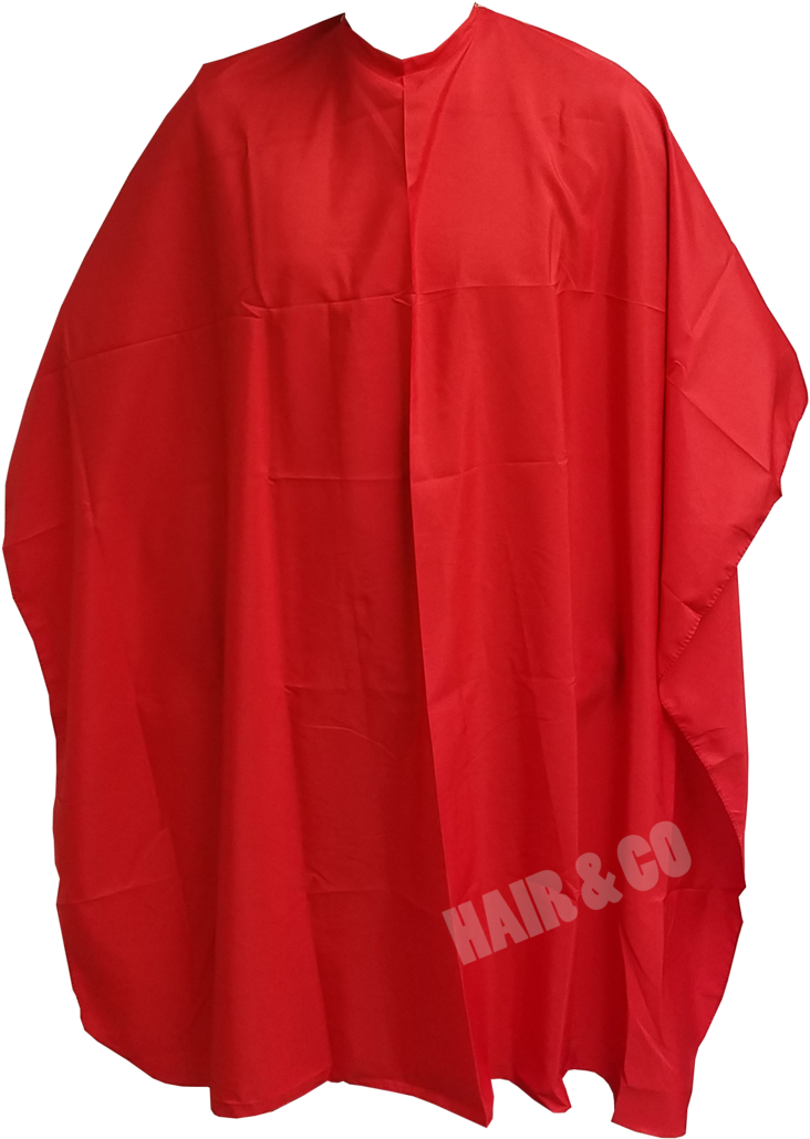 Red Cape, Cape, Salon Apparel - Ruffle (1536x2048), Png Download