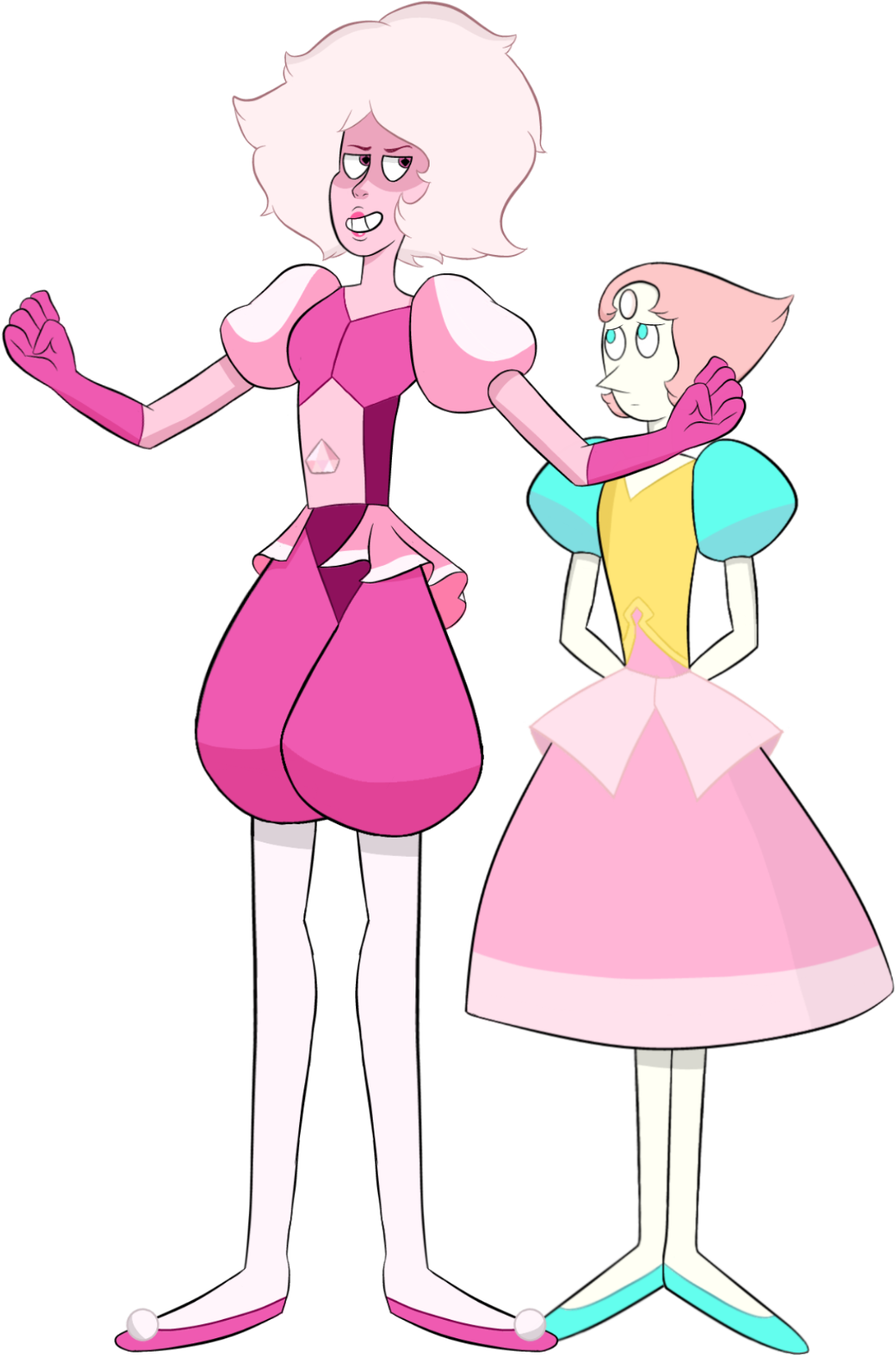 Gemstone Clipart Watercolor - Pink (1080x1632), Png Download