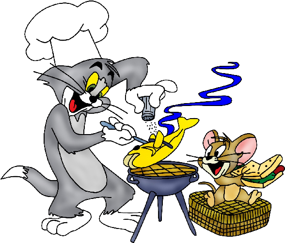 Download Cartoon Grid Tom And Jerry Clipart - Tom And Jerry Png PNG Image  with No Background 