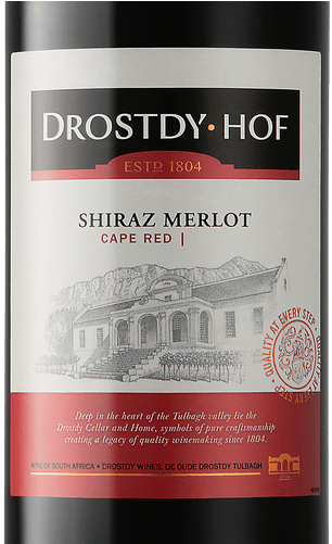 Drostdy Hof Red Wine (375x500), Png Download