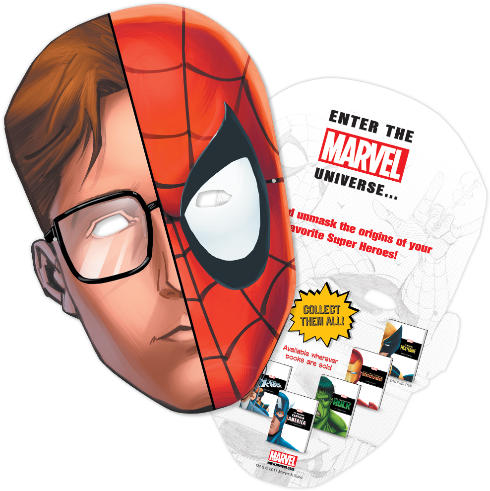 In Response, This Promotional Die Cut Mask With Elastic - Marvel Heroes 2015 (1024x1024), Png Download