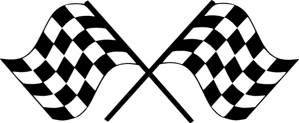 How To Set Use Checkered Flags Svg Vector (600x248), Png Download