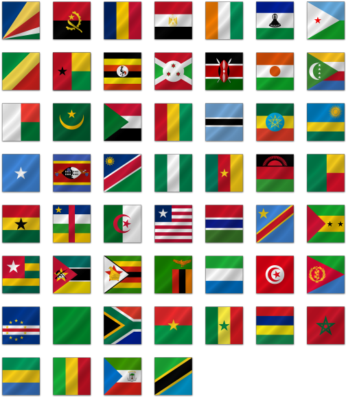 Search - All African Flag Png (518x592), Png Download