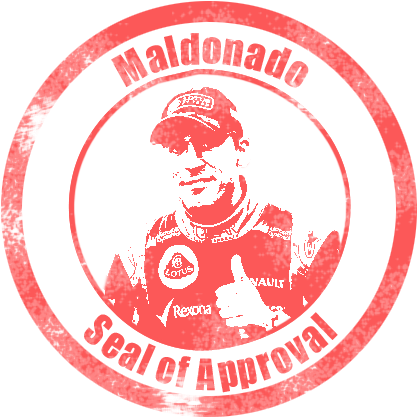 Maldonado Seal Of Approval - Pastor Maldonado Seal Of Approval (442x442), Png Download