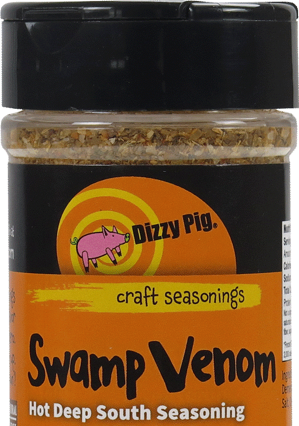 Dizzy Pig Bbq Seasonings Swamp Venom - Dizzy (1000x999), Png Download