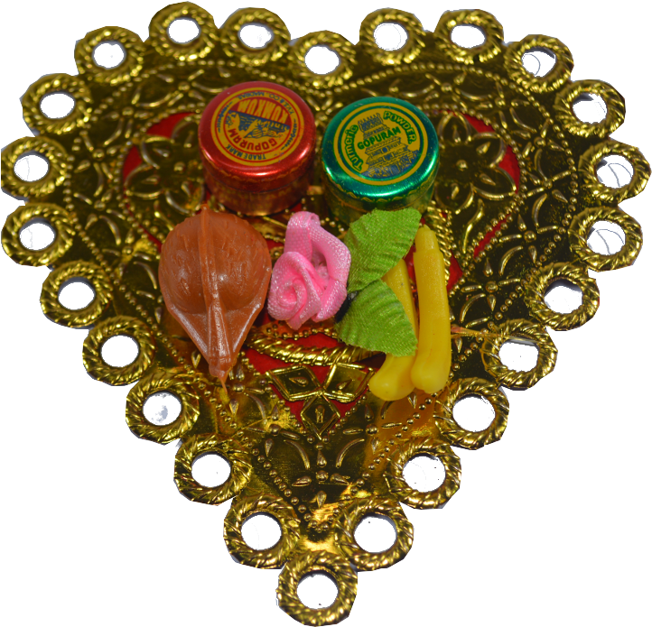 Heart Shape Thamboolam Set - Heart (1200x800), Png Download